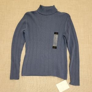 Liz Claiborne Liz Sport Ribbed Turtleneck Sweater